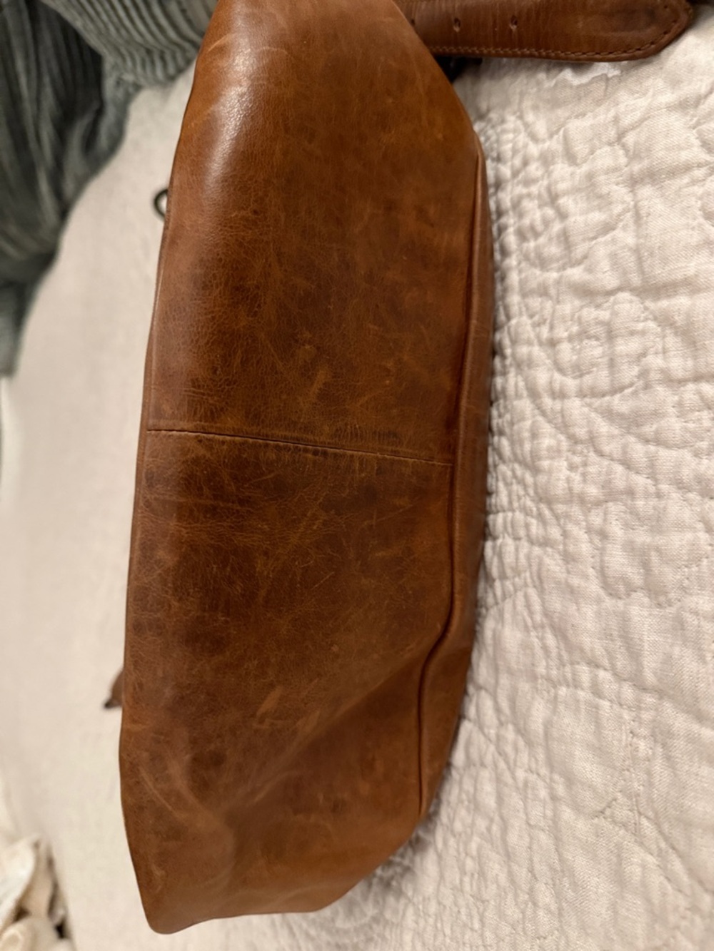Frye Melissa Hobo in Cognac Leather Bag - Picture 4 of 6